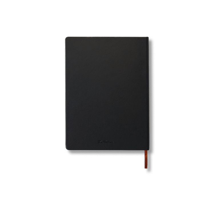 Vegan Leather Journal - Black - Image 3
