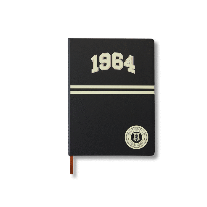 Vegan Leather Journal - Black - Image 1