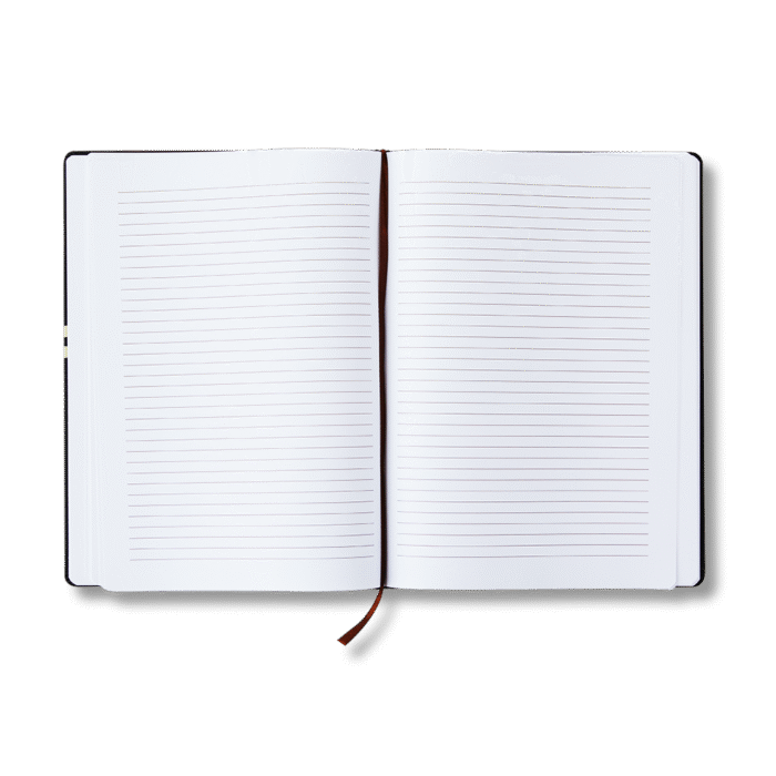 Vegan Leather Journal - Black - Image 2