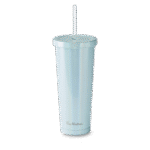 24oz Stainless Steel Straw Tumbler - Iridescent Mint