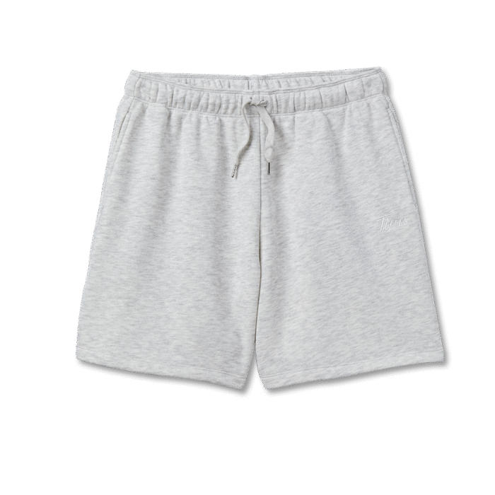 Tims Unisex French Terry Shorts - Cloud Marl 6" - Image 8