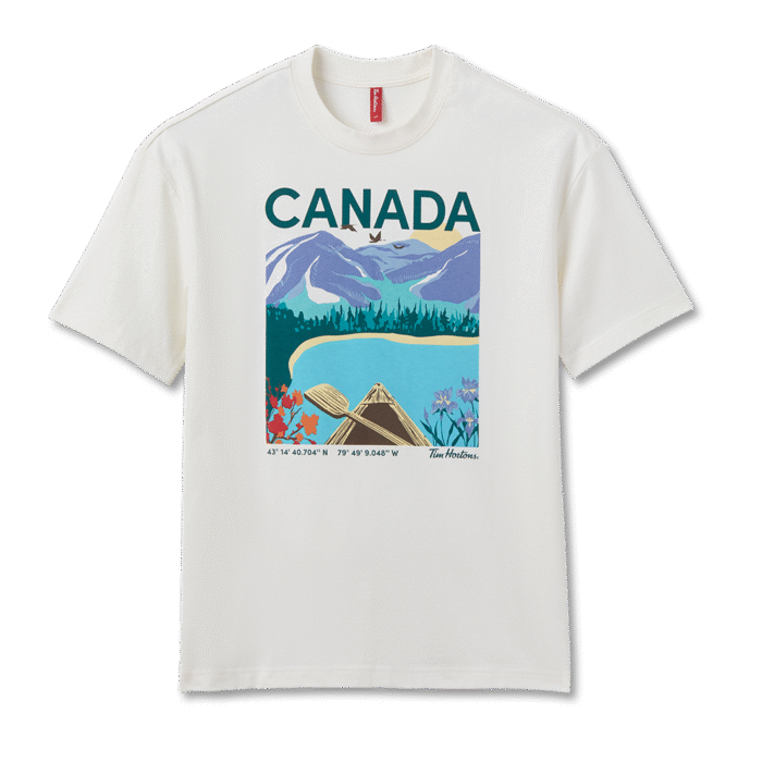 Canada Unisex T-Shirt - Cream - Image 4